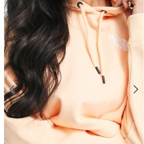 NWT The North Face Coordinates Hoodie with Back Graphic in Apricot XL - Picture 10 of 10